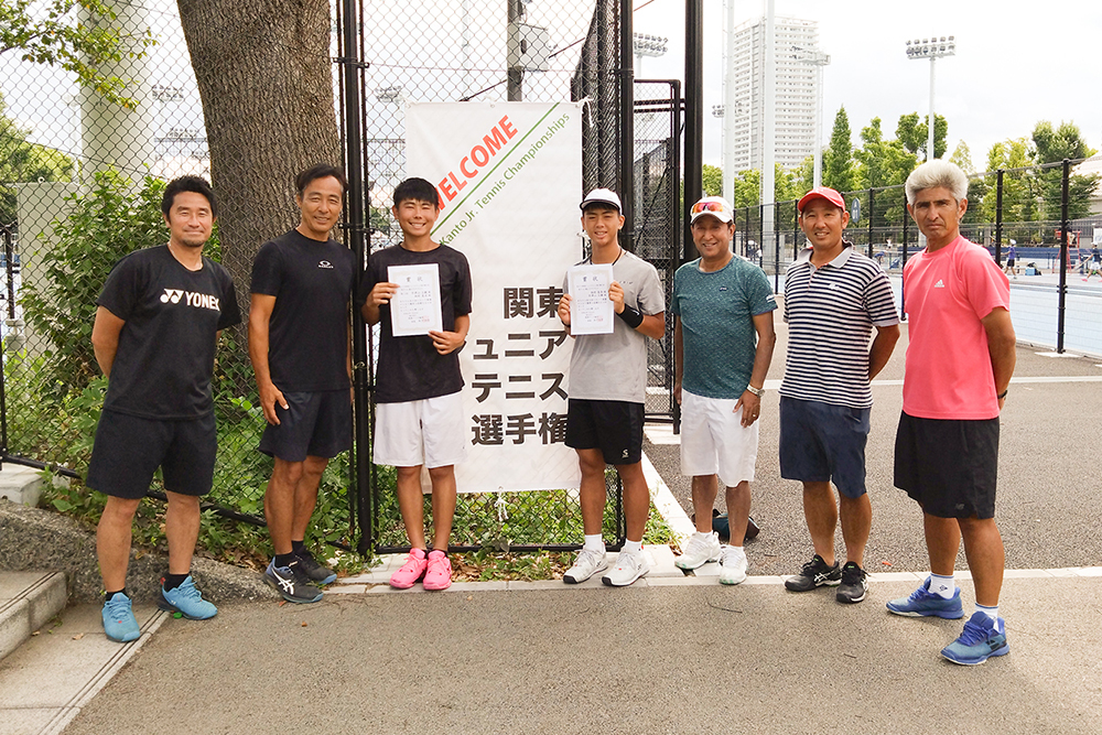 関東ジュニアテニス選手権大会 16歳以下男子ダブルス準決勝